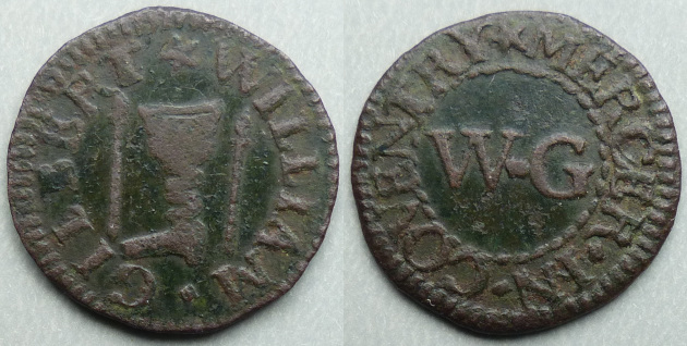 Coventry, William Gilbert farthing token N5317